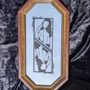 Ladies - A Daring Antique Mirror by My Crooked Spine Designs